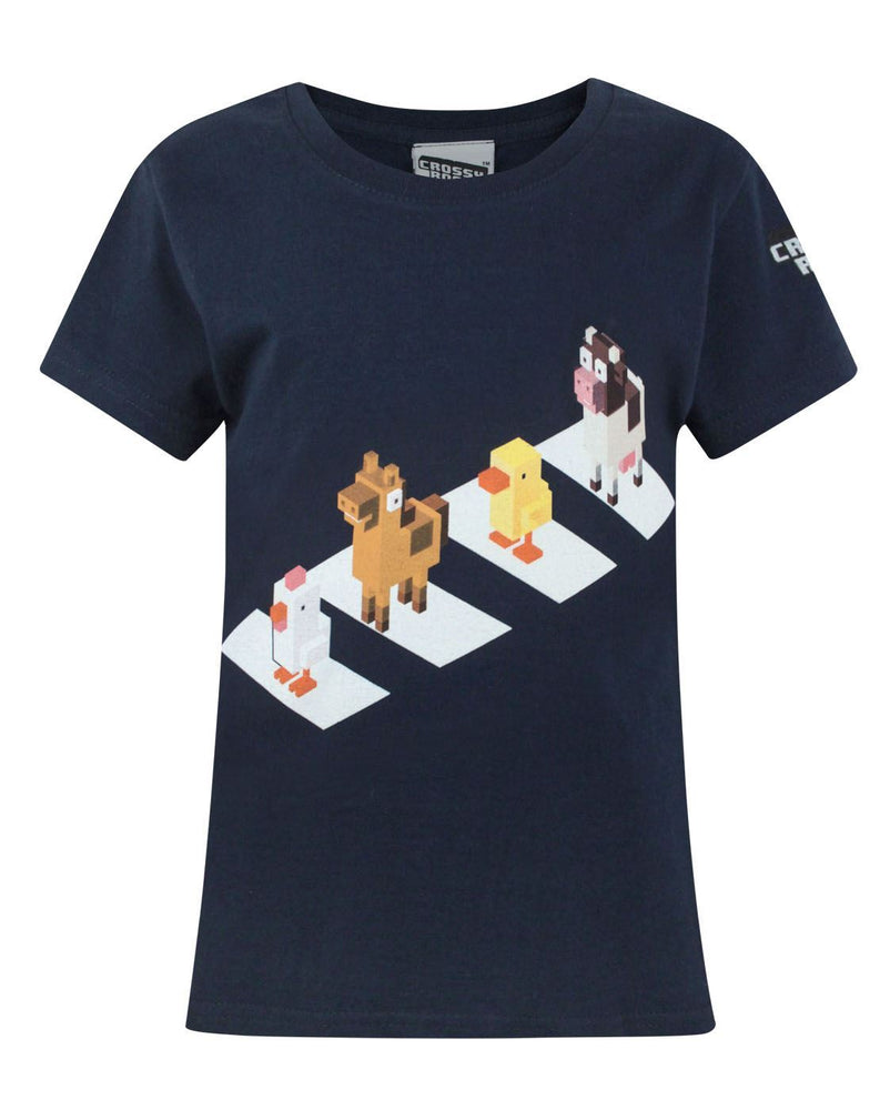 Crossy Road Crossing Girl's T-Shirt
