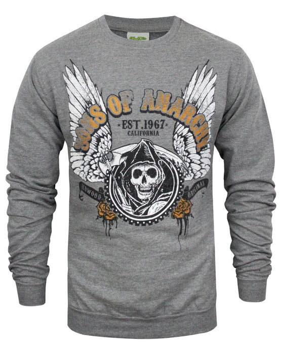 Sons Of Anarchy Winged Reaper Men's Sweater