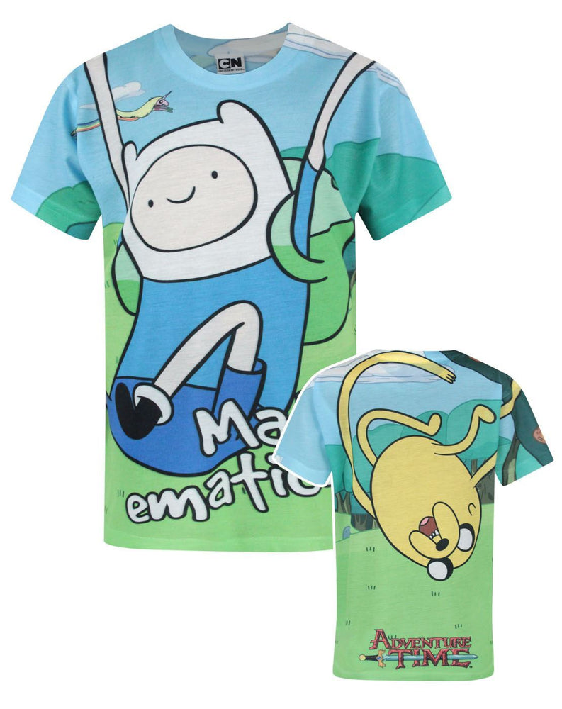 Adventure Time Jake And Finn Sublimation Boy's T-Shirt