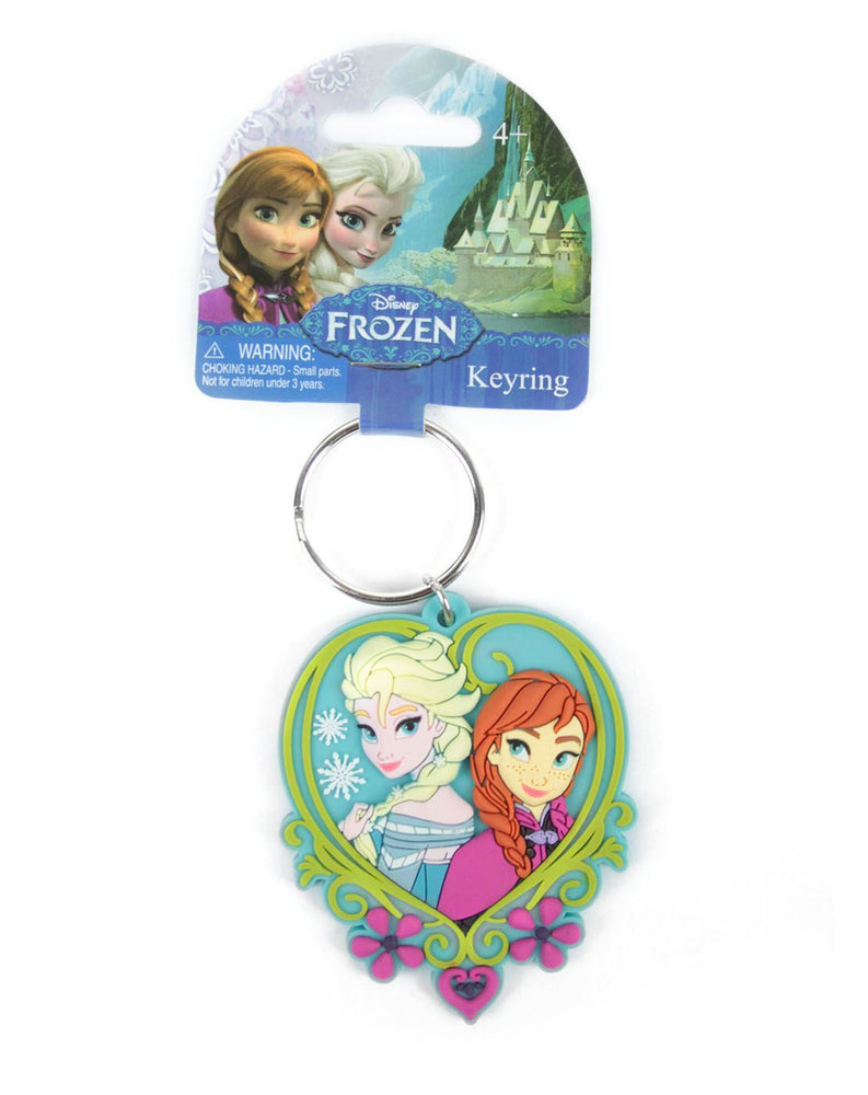 Disney Frozen Elsa And Anna Soft Touch Keychain