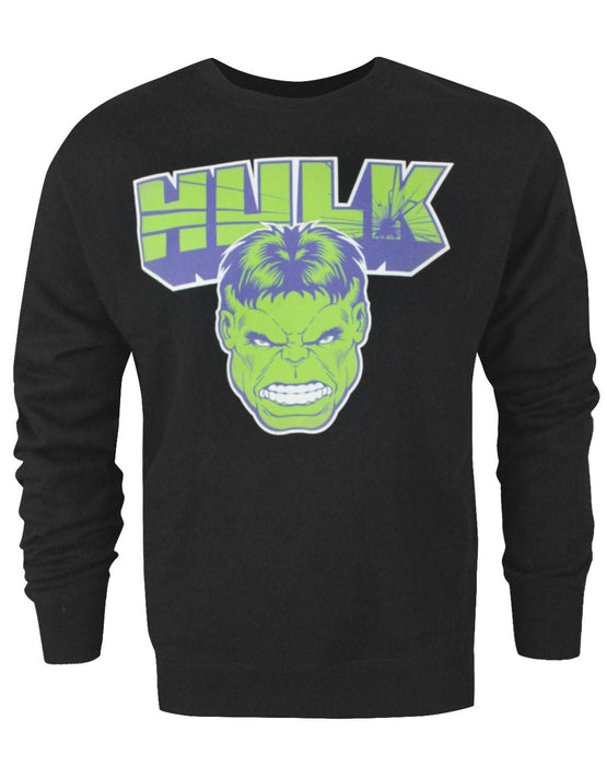 Incredible Hulk Fractured Face Men's Sweatshirt