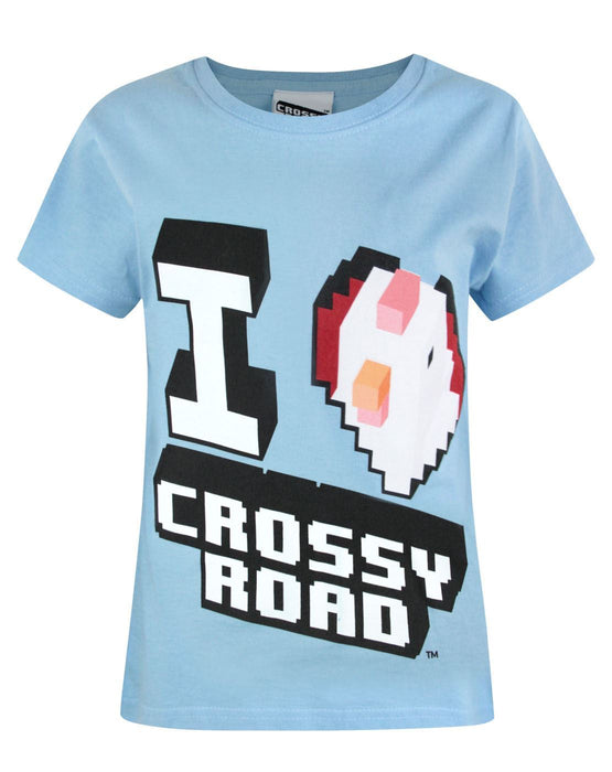 Crossy Road I Love Crossy Road Girl's T-Shirt