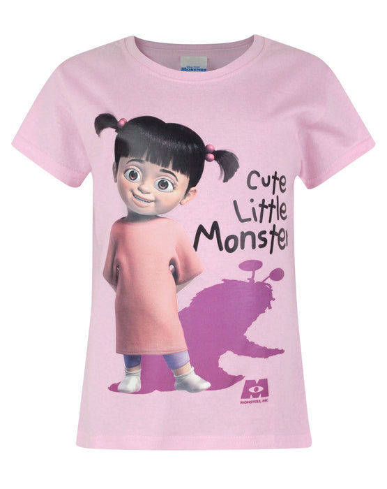 boo monsters inc pink shirt Monsters Inc Boo Cute Little Monster Girl's T-Shirt — Vanilla Underground