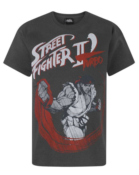 Street Fighter Turbo Boy's Short Sleeve T-Shirt