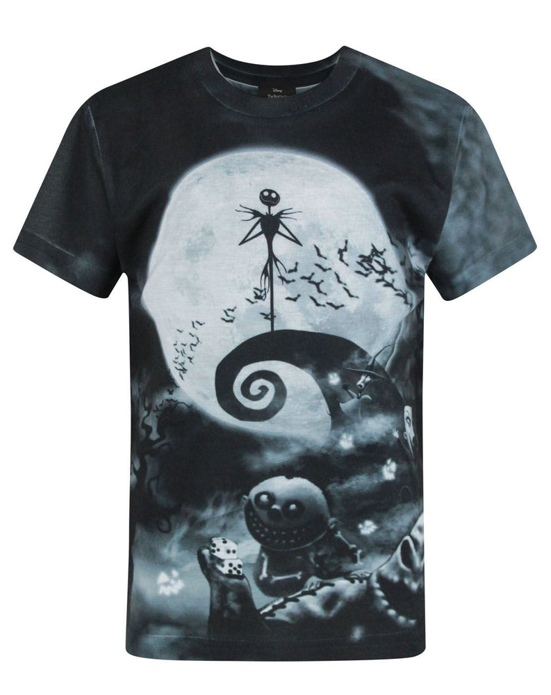 Nightmare Before Christmas Characters Sublimation Boy's T-Shirt