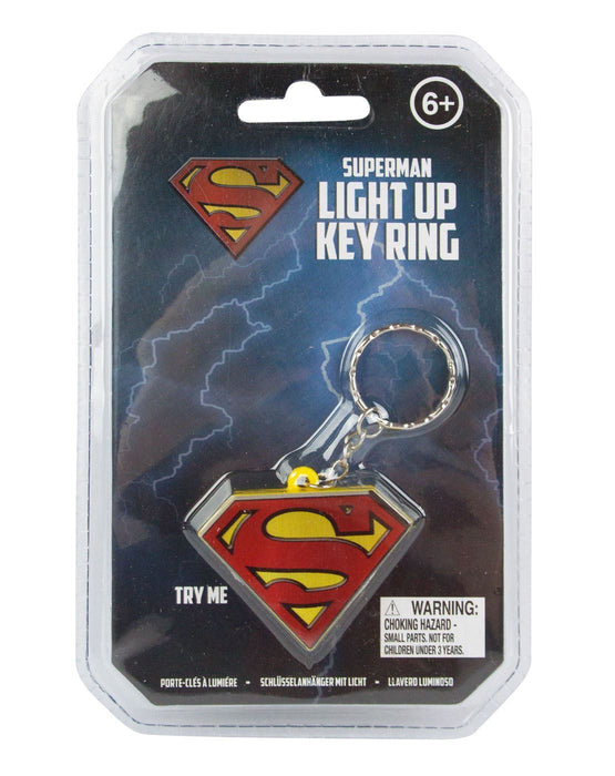 Superman Light Up Keyring