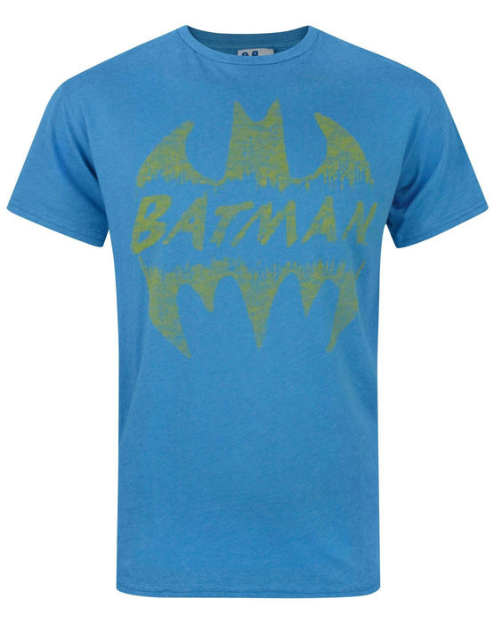 Junk Food Batman Crackle Logo Men's T-Shirt