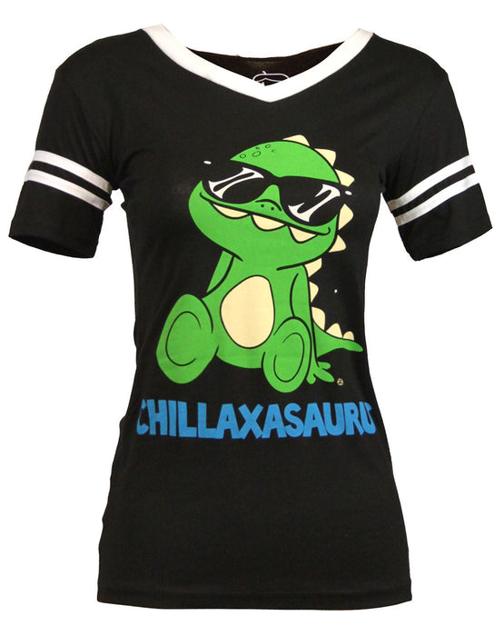 Goodie Two Sleeves Chillaxasauraus Women's T-Shirt