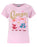 Clangers Characters Glitter Pink Short Sleeve Girl's T-Shirt