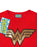 Wonder Woman Foil Women's Red Cotton Ladies T-Shirt DC Superhero Tee