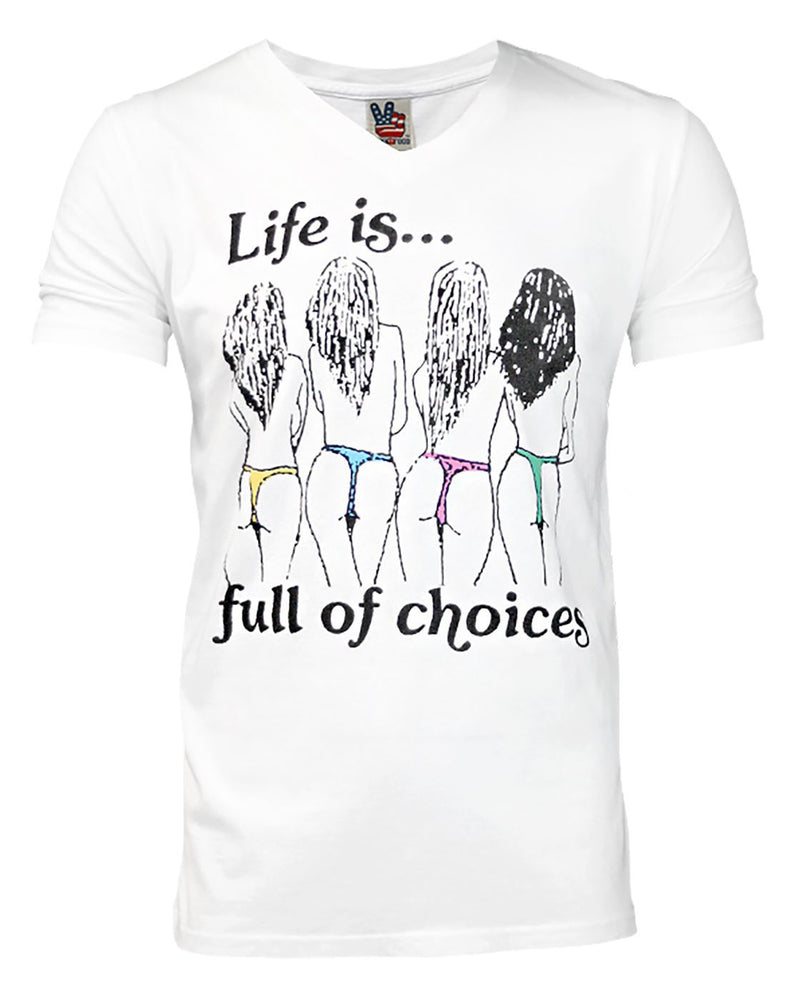 Junk Food Life Is Full Of Choices Men's T-Shirt