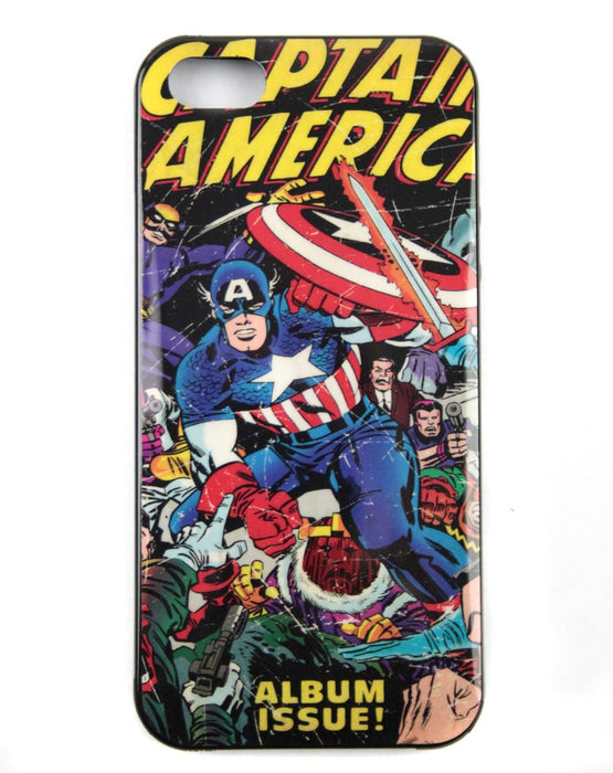 Marvel Captain America Retro Comic iPhone Case