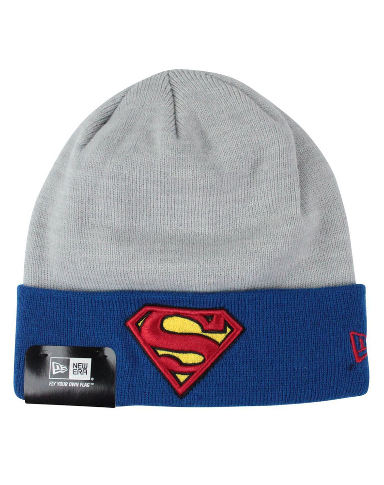 New Era Superman Heather Crown Knit Hat