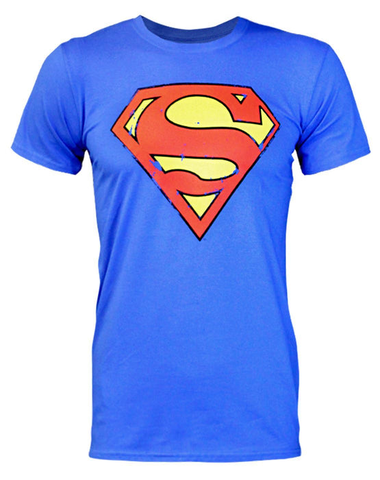 Superman Distressed Logo Men's T-Shirt