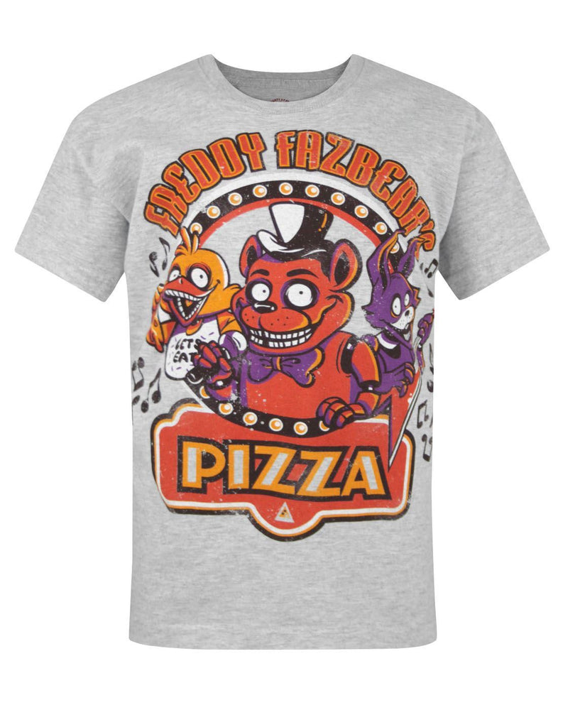 Five Nights At Freddy's Grey Kids T-Shirt