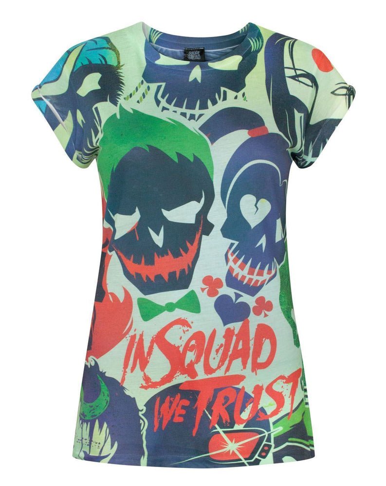 Suicide Squad Sublimation Women's T-Shirt