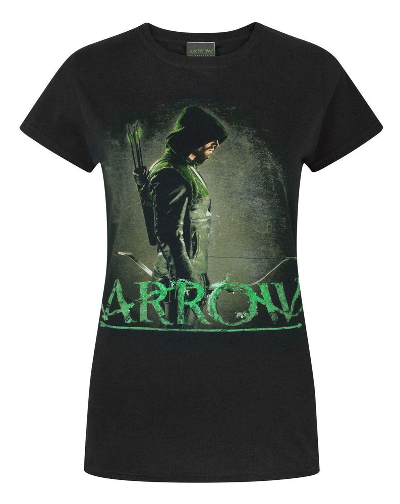 DC Comics Arrow Women's Black T-Shirt