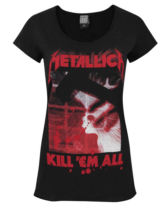Amplified Metallica Kill Em All Women's T-Shirt