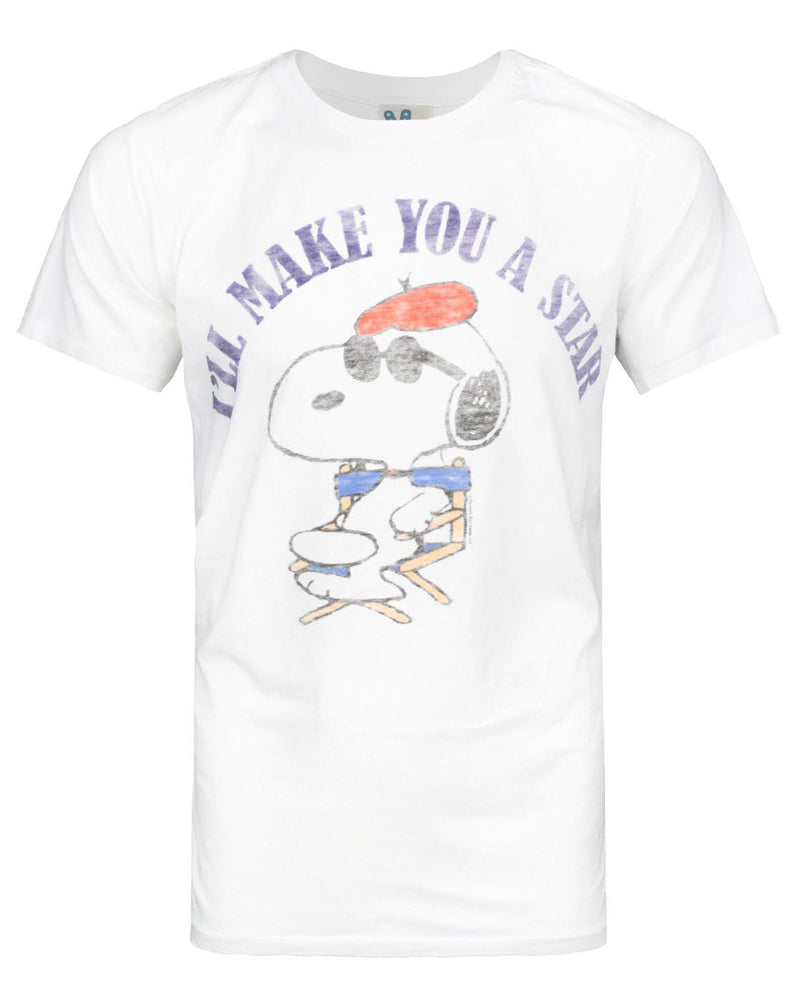 Junk Food Snoopy Make You A Star Men's T-Shirt