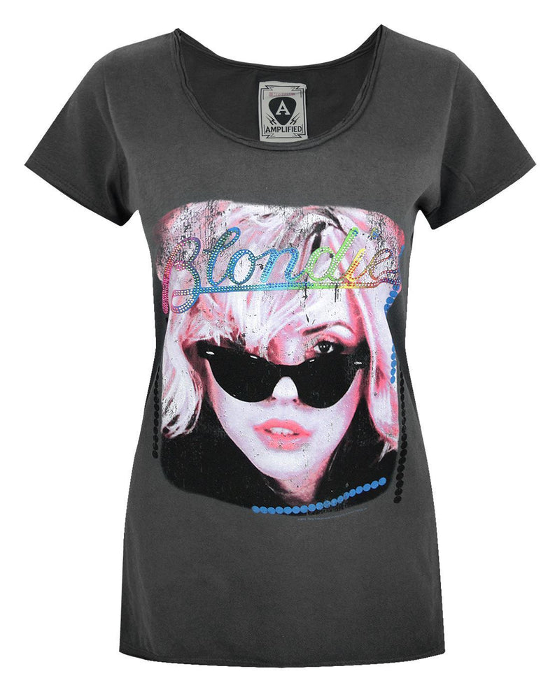 Amplified Blondie "Best Of" Diamante Women's T-Shirt
