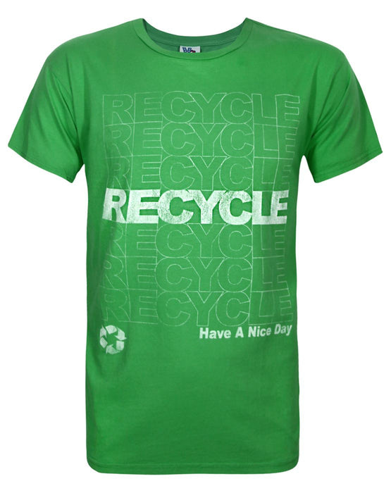 Junk Food Recycle Have A Nice Day Men's T-Shirt