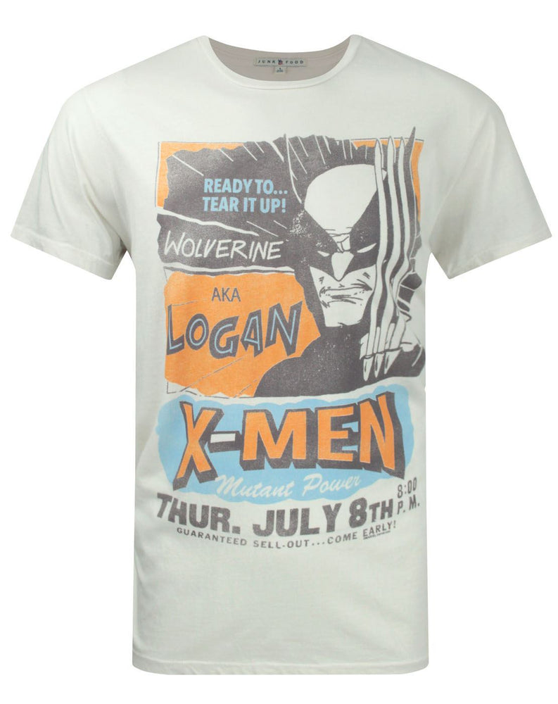 Junk Food X-Men Wolverine Tear It Up Men's T-Shirt