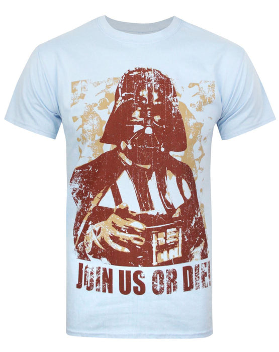 Star Wars Darth Vader Blue Men's T-Shirt