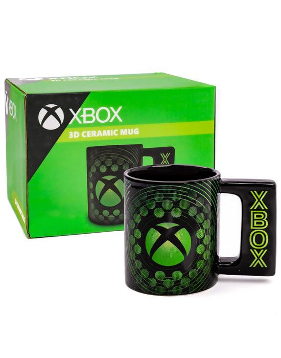 XBOX Black & Green Logo Mug