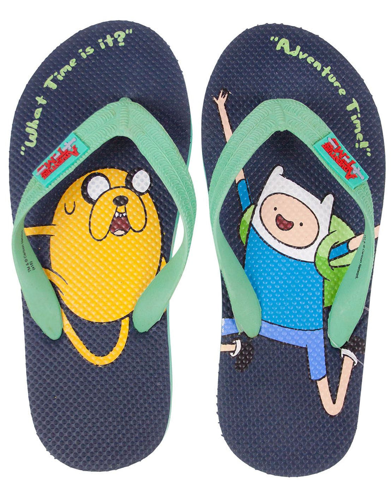 Adventure Time Finn And Jake Kid's Flip Flops