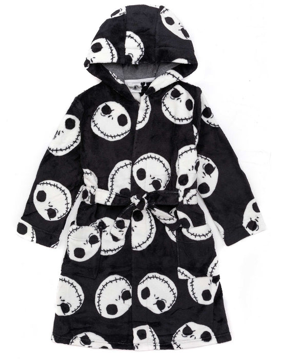 Disney The Nightmare Before Christmas Dressing Gown For Kids - Black