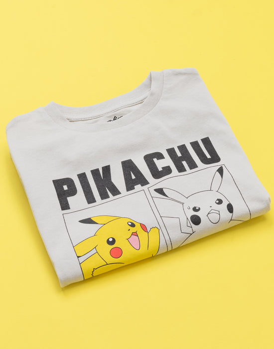 Pokemon Pikachu Boy's Skater Long Sleeve Top