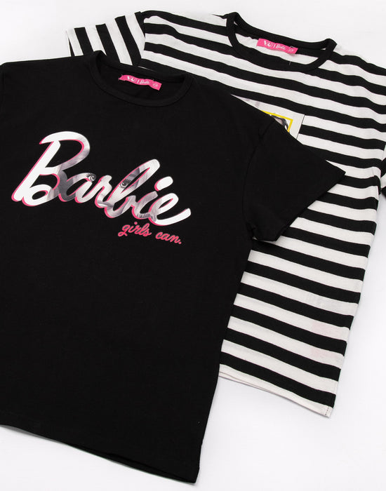 Barbie T-Shirt 2 Pack For Girls