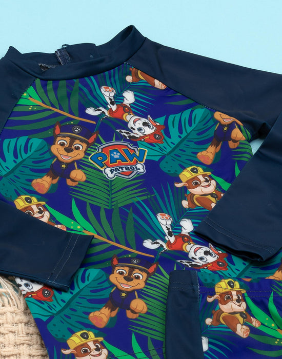 Paw Patrol Swimsuit Boys Toddlers 2 Piece T-Shirt Shorts Swim Set