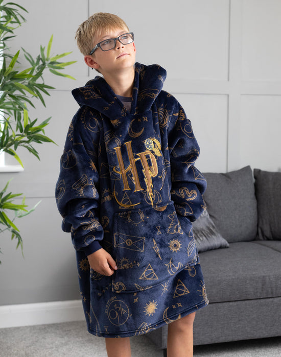 Kids Harry Potter 'VUddie' Oversized Blanket Hoodie