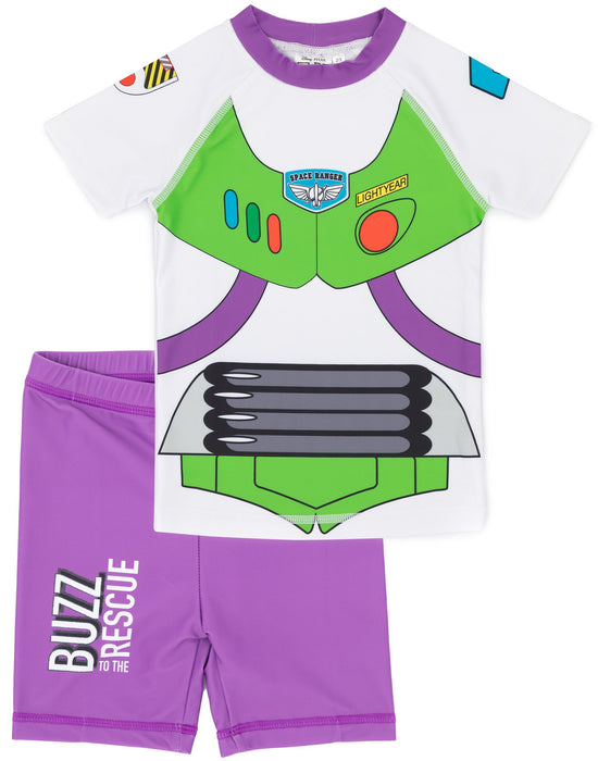 Buzz Lightyear Two Piece Boys Swim Set