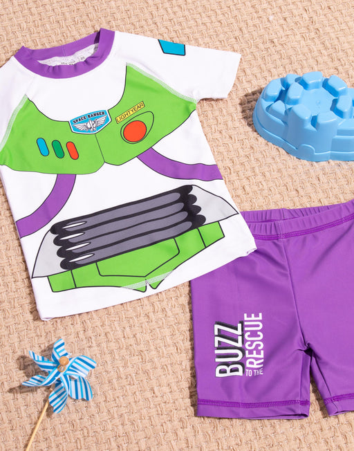 Buzz Lightyear Two Piece Boys Swim Set