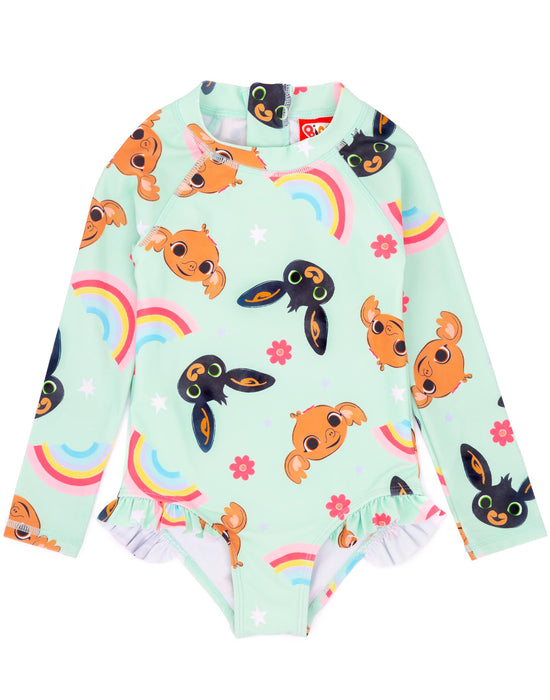 Bing Bunny and Sula One Piece Girls Swimsuit — Vanilla Underground