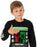Minecraft Creeper Sequin Kids Christmas Jumper