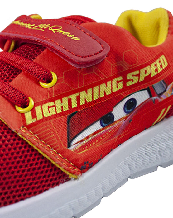 Disney Pixar Cars Lightning Mcqueen Boy's Casual Trainer Shoes