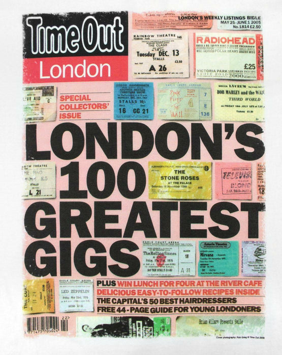 Time Out London's 100 Greatest Gigs Men's T-Shirt