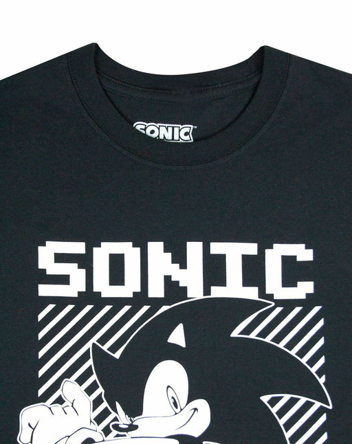 Sonic The Hedgehog Japanese Poster Men's T-Shirt