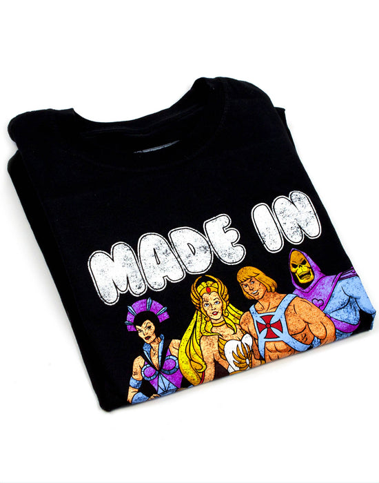 Masters Of The Universe Men’s T-Shirt 'Made In The 80's' Superhero & Villains