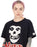 Misfits Skull Unisex Adults T-Shirt
