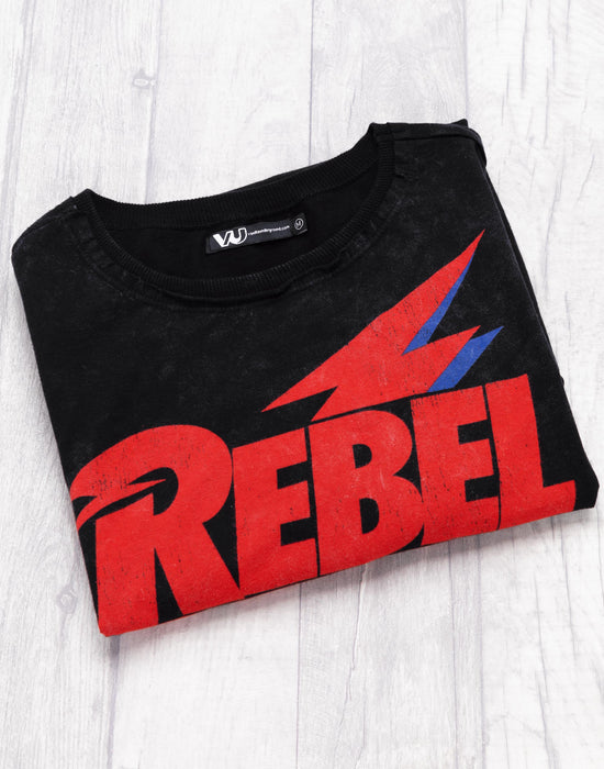 Shop Bowie Rebel Rebel Unisex T-Shirt