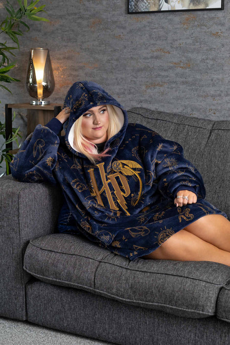 Harry Potter Adult 'VUddie' Oversized Blanket Hoodie
