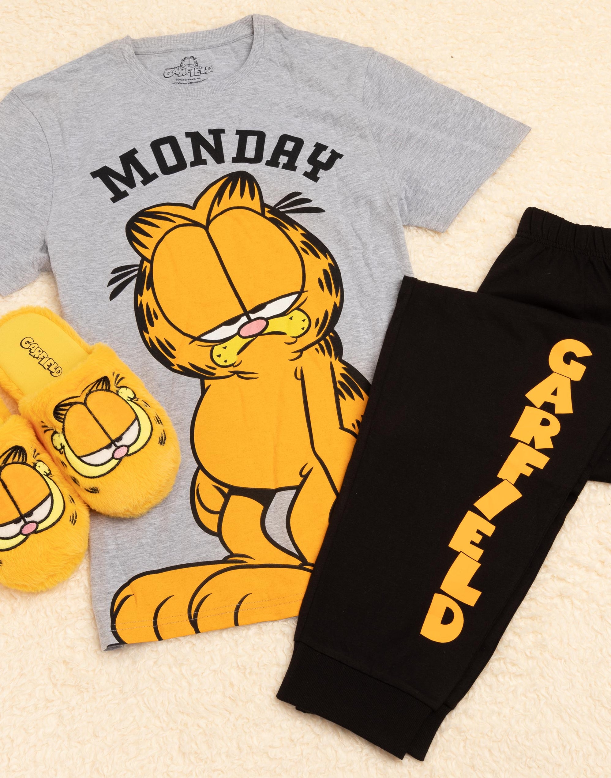 Garfield Pyjamas Garfield Mens Long Leg Pyjamas — Vanilla Underground