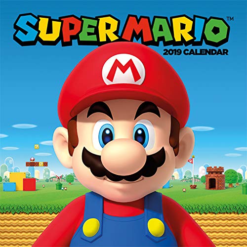 Super Mario 2019 Wall Calendar