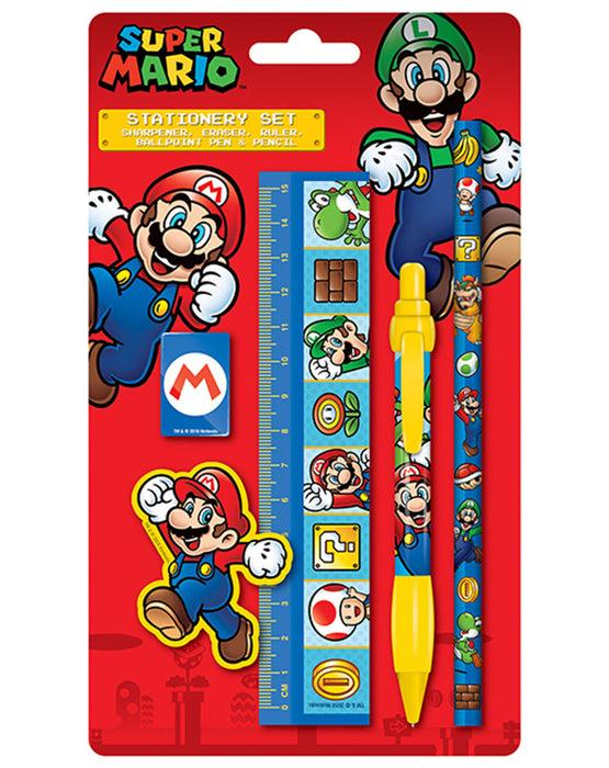 Super Mario Stationary Set