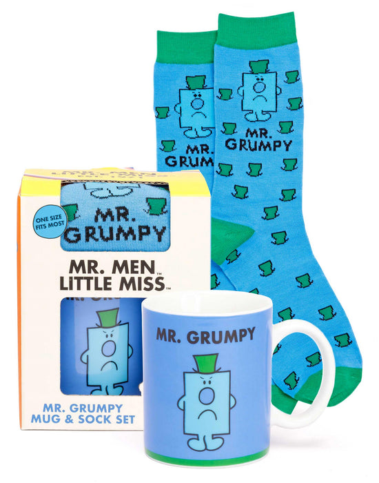 Mr. Men Mr Grumpy Men's Mug And Sock Set