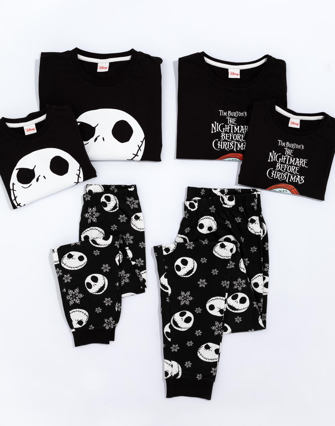 The Nightmare Before Christmas Matching Family Pyjama Set — Vanilla